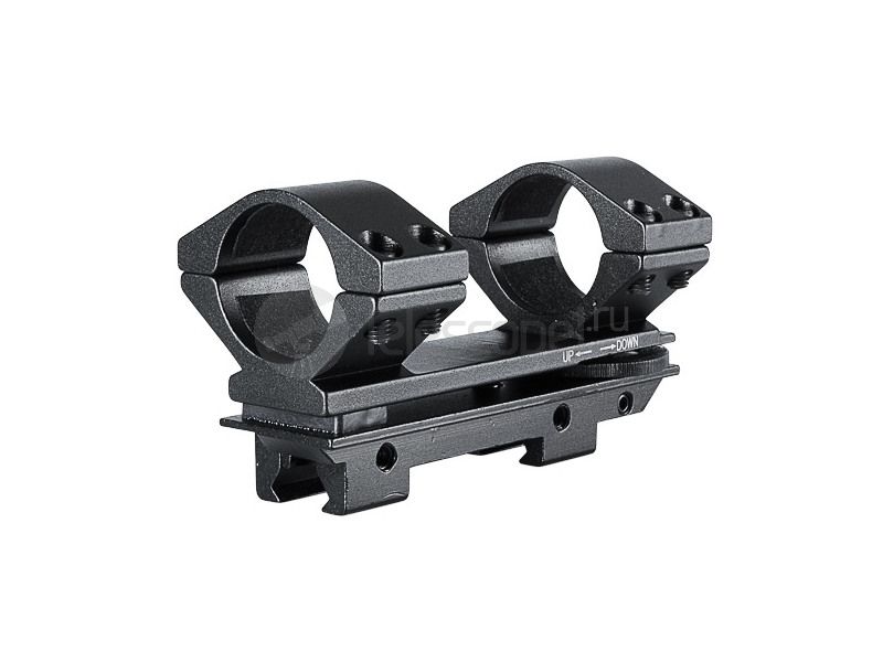 Кронштейн Hawke Adjustable на ласточкин хвост 25.4 мм, высокий, +/-30 MOA (22300)