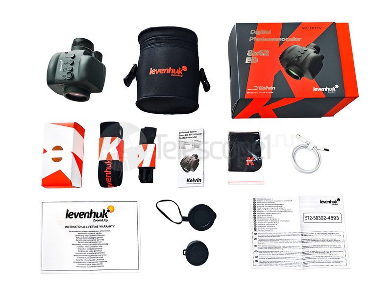 Levenhuk Kelvin Snap ED 8x42 (mono) Levenhuk Kelvin Snap ED 8x42 (mono)