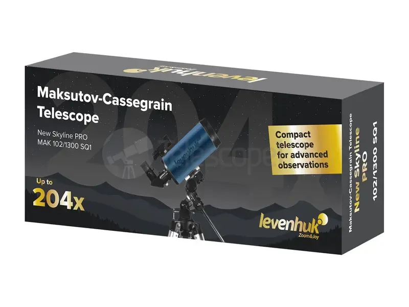 Телескоп Levenhuk New Skyline PRO MAK 102/1300 SQ1