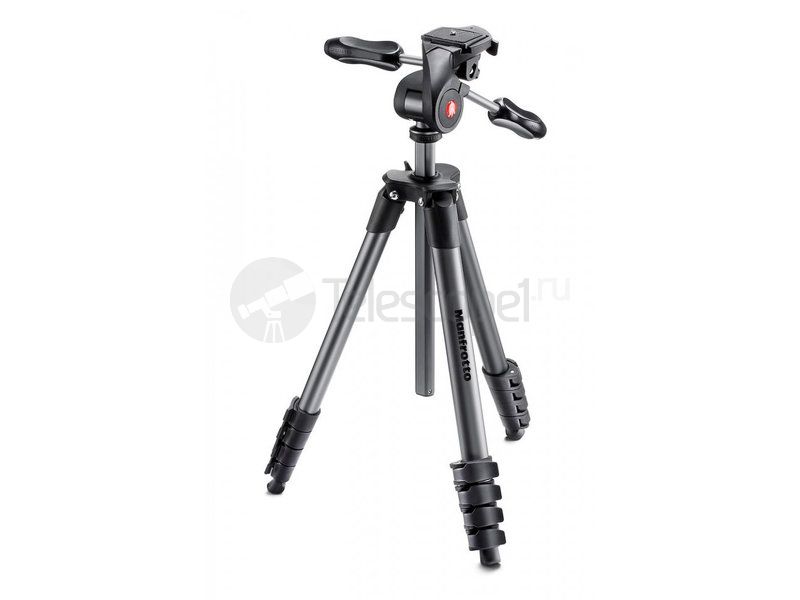 Manfrotto Compact Advanced MKCOMPACTADV-BK (c встроенной 3D головой)