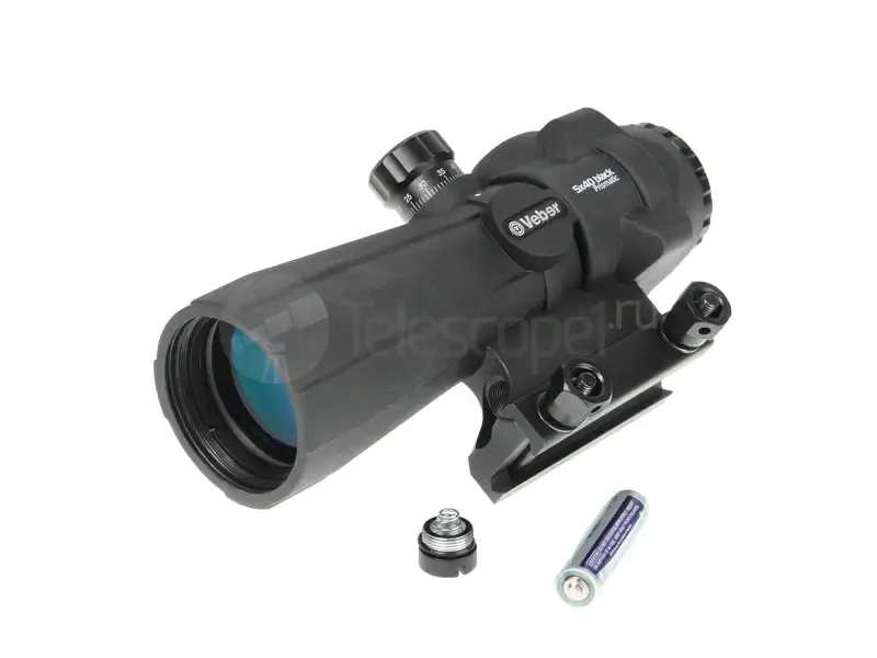 Призматический прицел Veber Wolf Prismatic 5x40 RGB