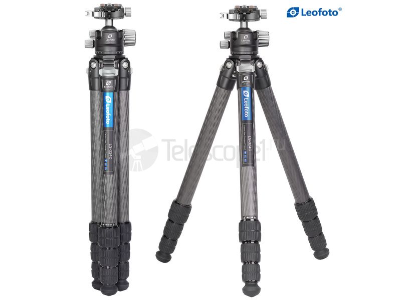 Штатив трипод Leofoto LS-324C+LH-40PCL CARBON (резьба 3/8)