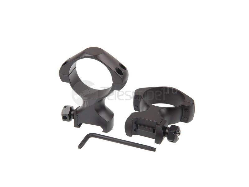 Кольца Veber 3421 HS на weaver, 34 мм, высокие (27317)