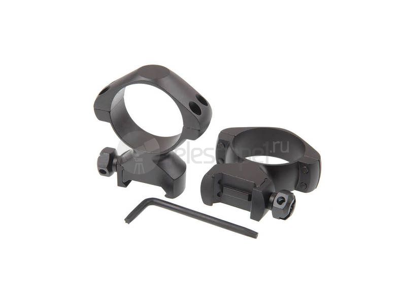 Кольца Veber 3421 MS на weaver, 34 мм, средние (27316) Кольца Veber 3421 MS на weaver, 34 мм, средние (27316)