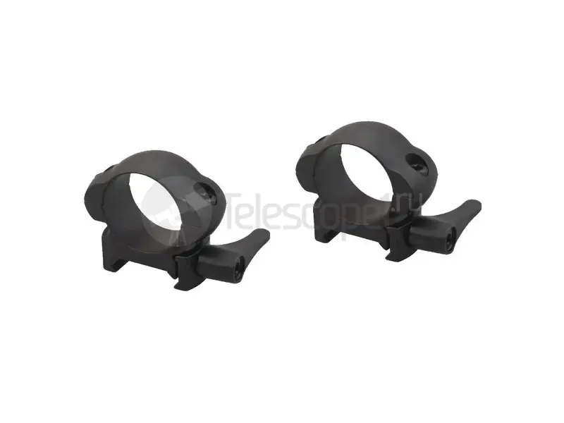 Кольца быстросъёмные Vector Optics на weaver 25.4 мм, низкие (SCSR-01)