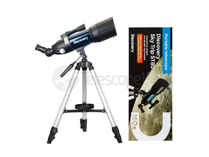 Телескоп Discovery Sky Trip ST80 с книгой