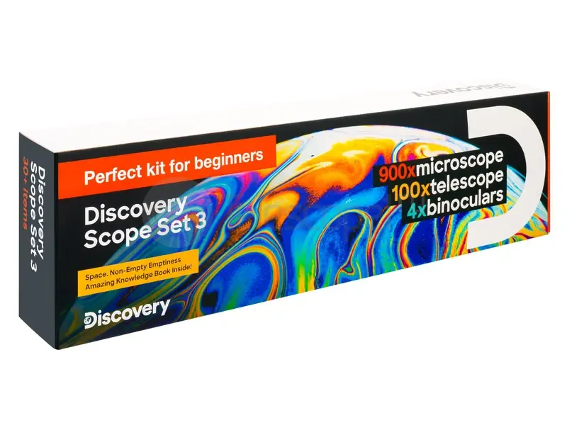 Микроскоп Discovery Scope 3 с книгой