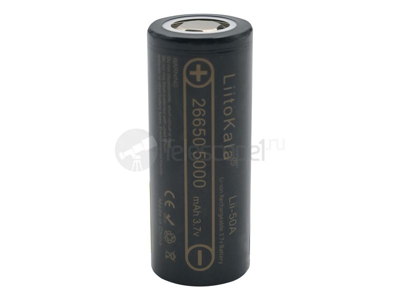 Аккумулятор LiitoKala Lii-50A 26650 5000mAh Аккумулятор LiitoKala Lii-50A 26650 5000mAh