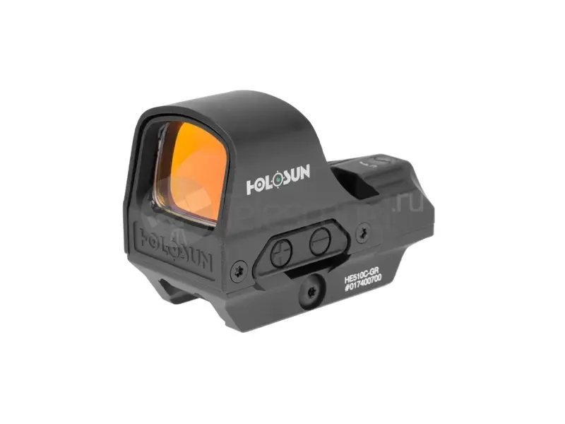 Коллиматорный прицел Holosun Open Elite HE510C-GR, зеленая марка