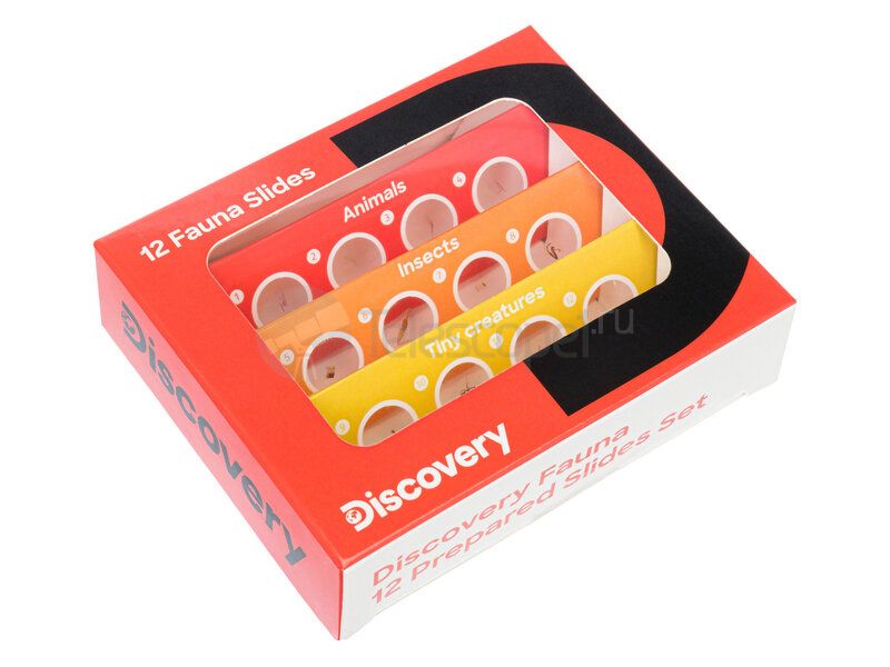 Набор микропрепаратов Discovery «Фауна», 12 шт