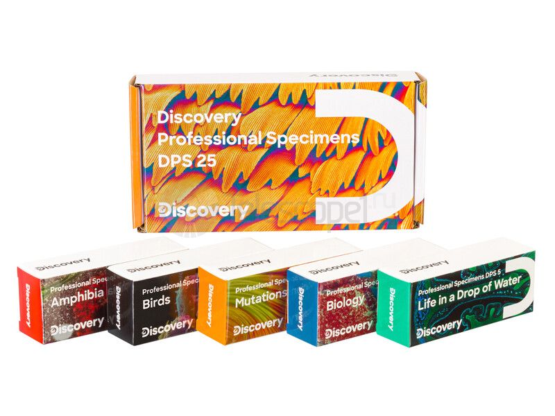 Набор микропрепаратов Discovery Prof DPS 5. «Птицы»