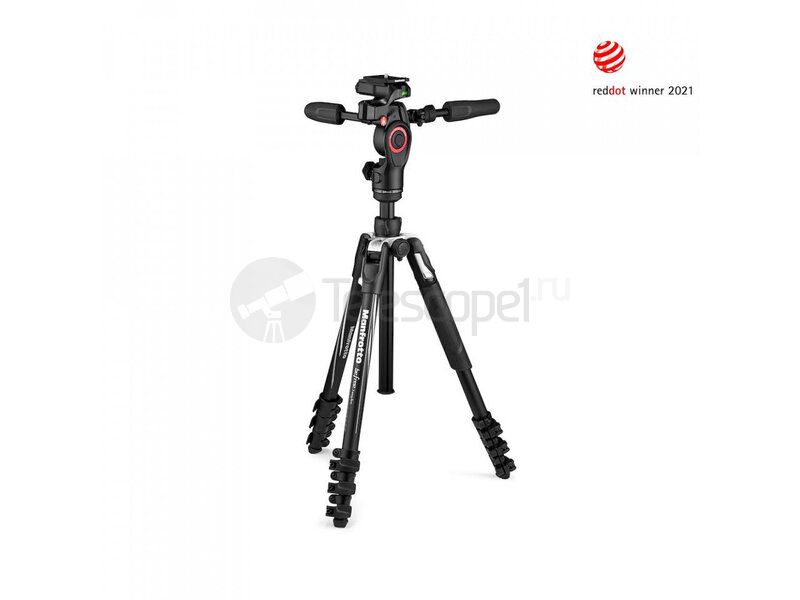 Штатив Manfrotto Befree MKBFRLA4BK-3W с головой 3-Way Live, алюминиевый