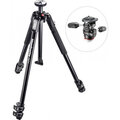 Штатив Manfrotto MK190X3-3W1 с 3D головой MH804-3W, алюминий, чёрный