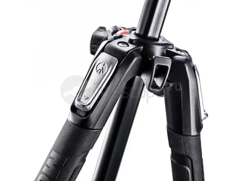 Штатив Manfrotto MK190X3-3W1 с 3D головой MH804-3W, алюминий, чёрный