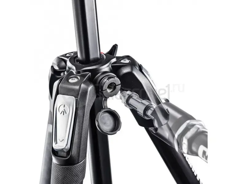 Штатив Manfrotto MK190X3-3W1 с 3D головой MH804-3W, алюминий, чёрный