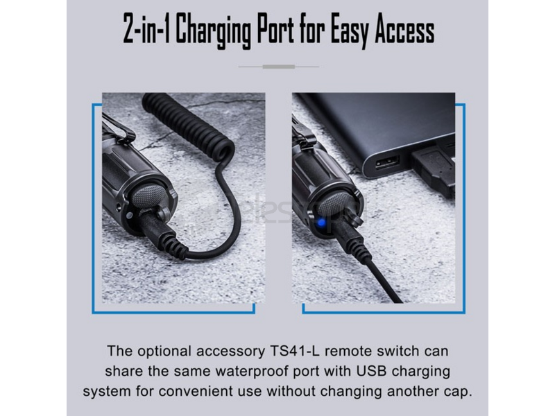 Nextorch T7L тактический, белый лазер, дальность луча 1100м Nextorch T7L тактический, белый лазер, дальность луча 1100м