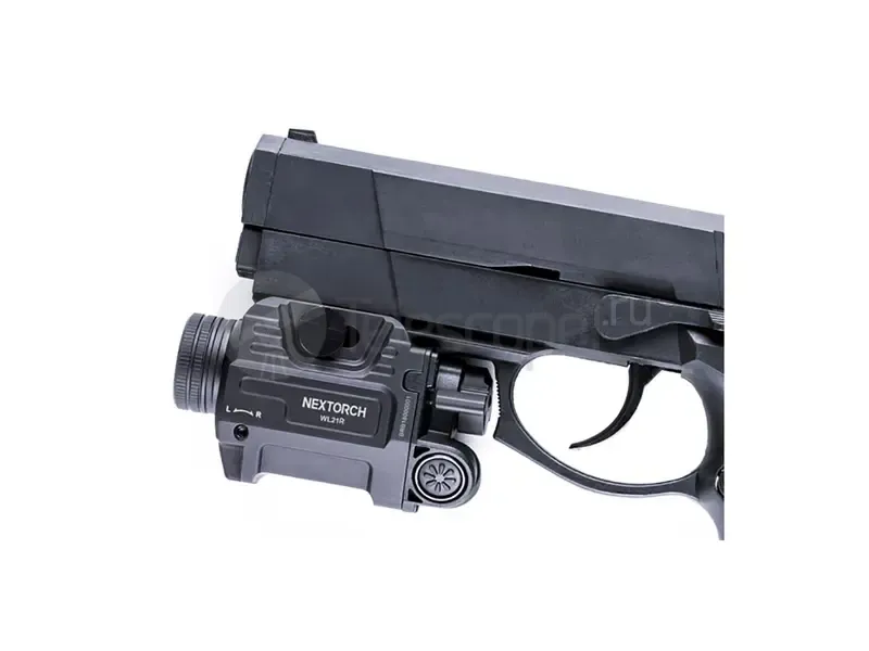 Фонарь Nextorch WL21R Dual-Light, пистолетный, 650 лм, красный ЛЦУ
