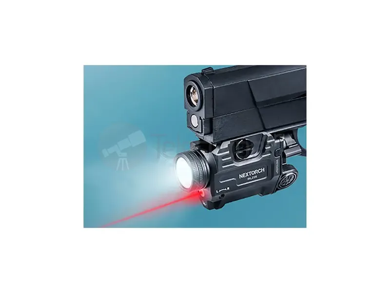 Фонарь Nextorch WL21R Dual-Light, пистолетный, 650 лм, красный ЛЦУ