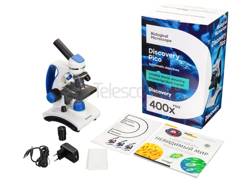 Микроскоп Discovery Pico Gravity с книгой