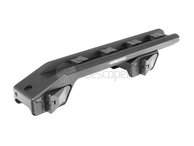 Быстросъемное крепление Innomount Weaver/Picatinny с передвижной опорой для прицелов с шиной Zeiss (54-VM-15-00-200) Быстросъемное крепление Innomount Weaver/Picatinny с передвижной опорой для прицелов с шиной Zeiss (54-VM-15-00-200)