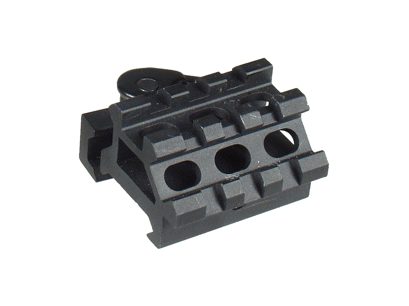 Кронштейн UTG Leapers weaver/weaver, б/съем, 2 базы под 45°/90° Кронштейн UTG Leapers weaver/weaver, б/съем, 2 базы под 45°/90°