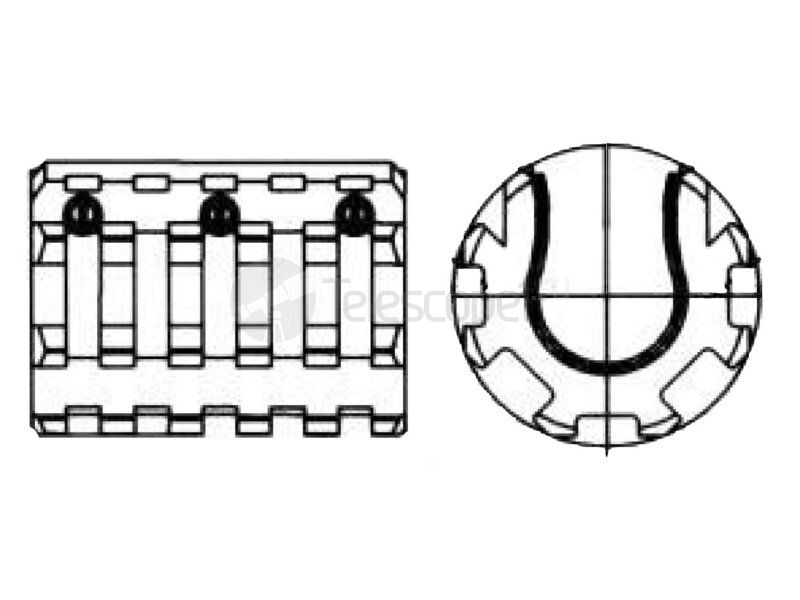 База Weaver для крепления ЛЦУ на ИЖ-27