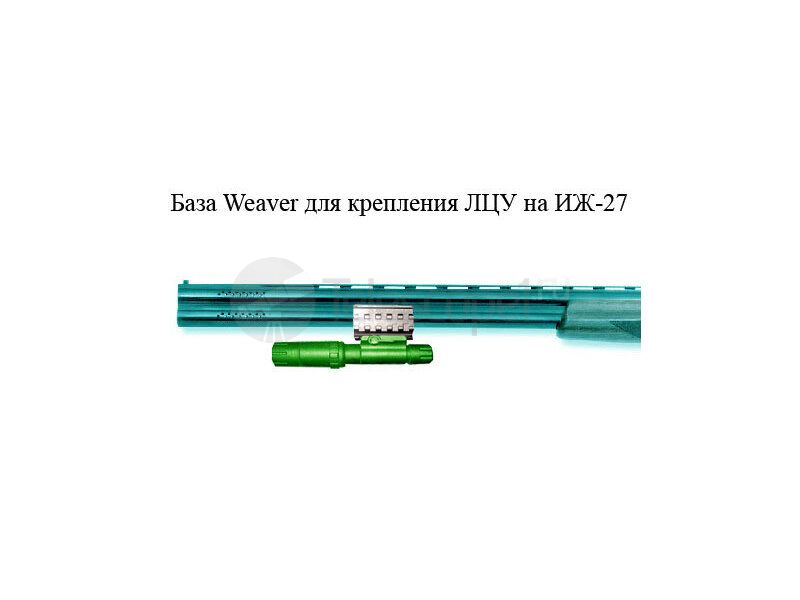 База Weaver для крепления ЛЦУ на ИЖ-27