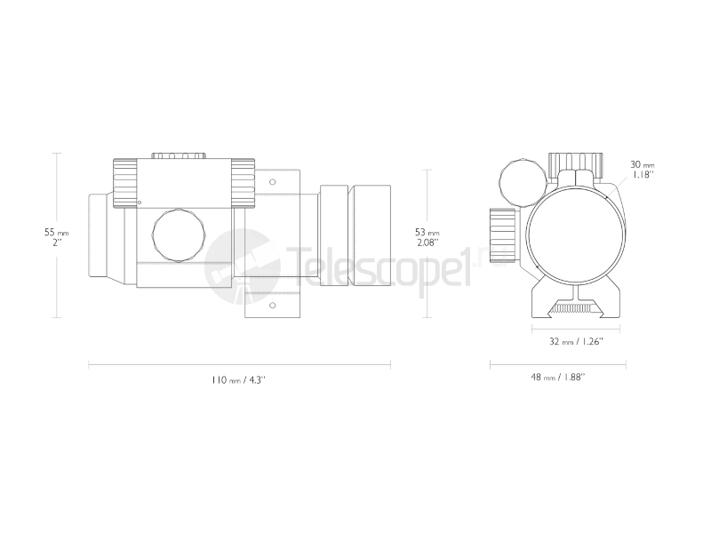 Hawke Sport Dot 1x30