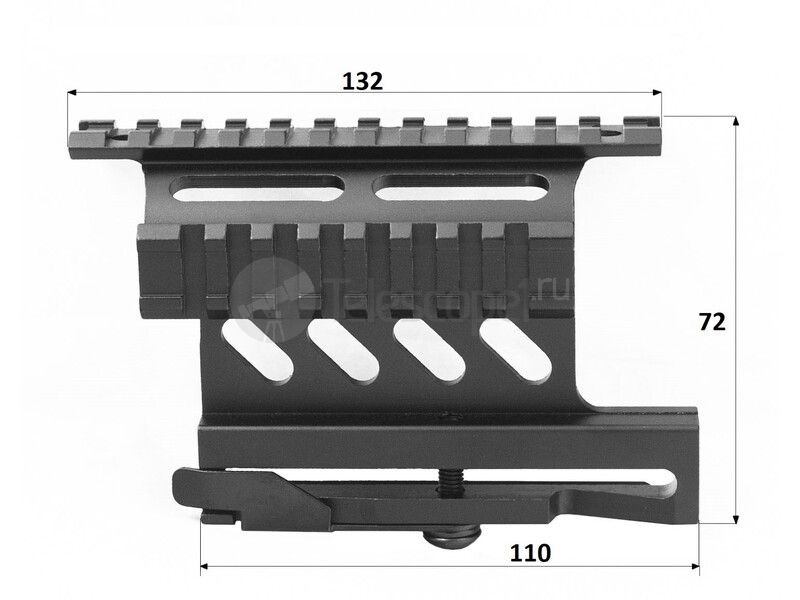 Кронштейн боковой быстросъёмный weaver