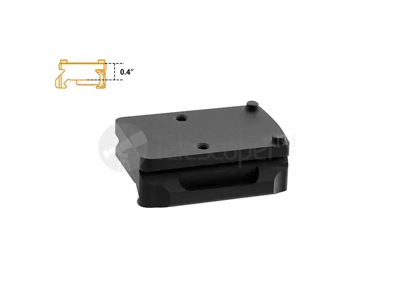 Кронштейн Leapers Super Slim база RMR на Picatinny, низкий (MT-RMRXS)