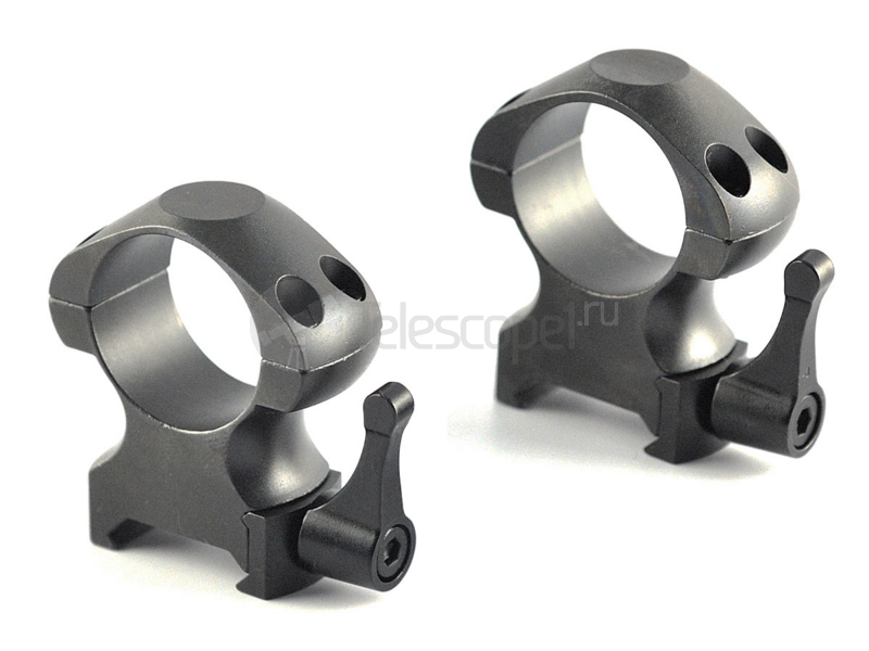 Кольца Nikko Stirling Diamond QR на weaver, 25.4 мм, высокие (NSMQR1WH)