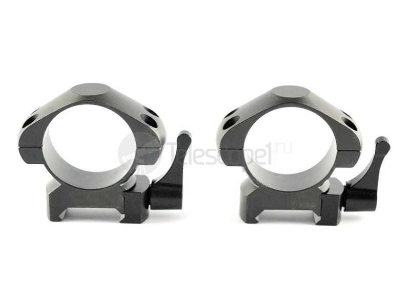 Кольца Nikko Stirling Diamond QR на weaver, 30 мм, средние (NSMQR30WM)