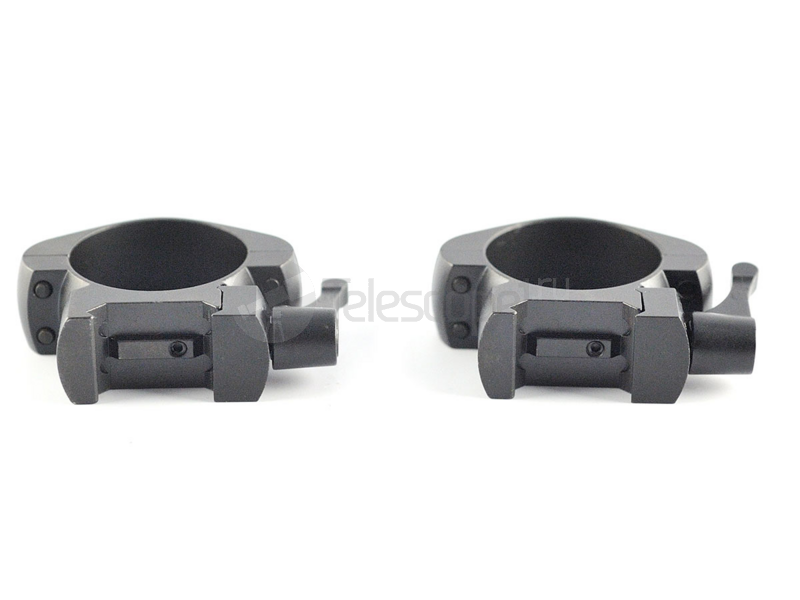 Кольца Nikko Stirling Diamond QR на weaver, 30 мм, низкие (NSMQR30WL)