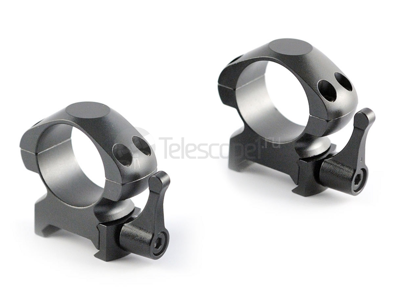 Кольца Nikko Stirling Diamond QR на weaver, 25.4 мм, средние (NSMQR1WM)