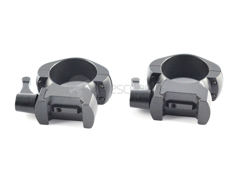 Кольца Nikko Stirling Diamond QR на weaver, 25.4 мм, средние (NSMQR1WM)