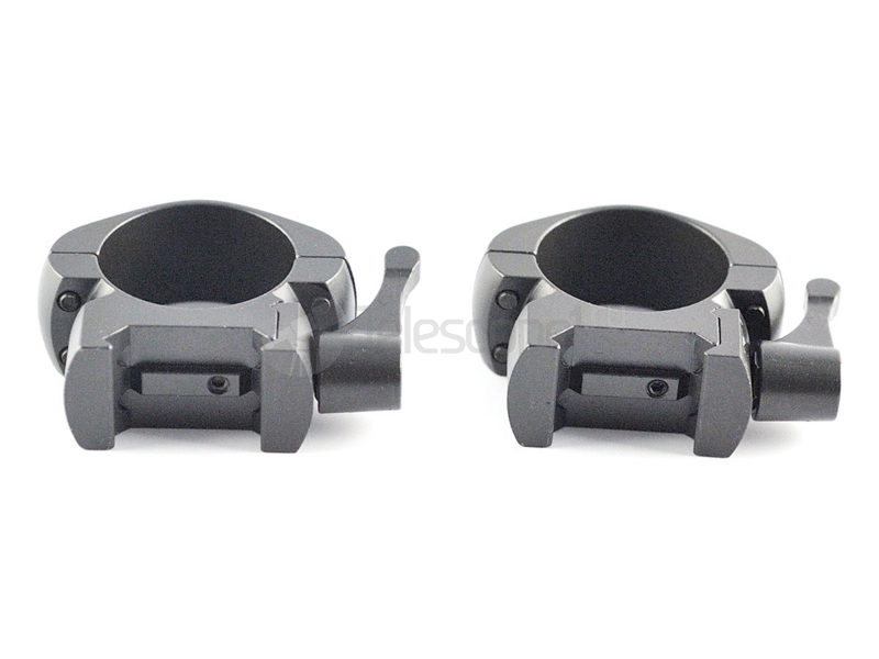 Кольца Nikko Stirling Diamond QR на weaver, 25.4 мм, низкие (NSMQR1WL)