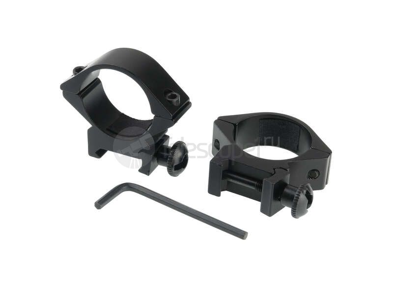 Кольца Veber 3021 L1 на weaver, 30 мм, низкие (29830)