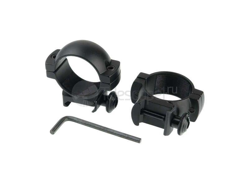 Кольца Veber 3021 L2 weaver, 30 мм, низкие (29829)