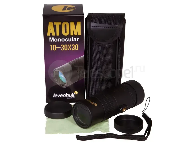 Монокуляр Levenhuk Atom 10-30х30