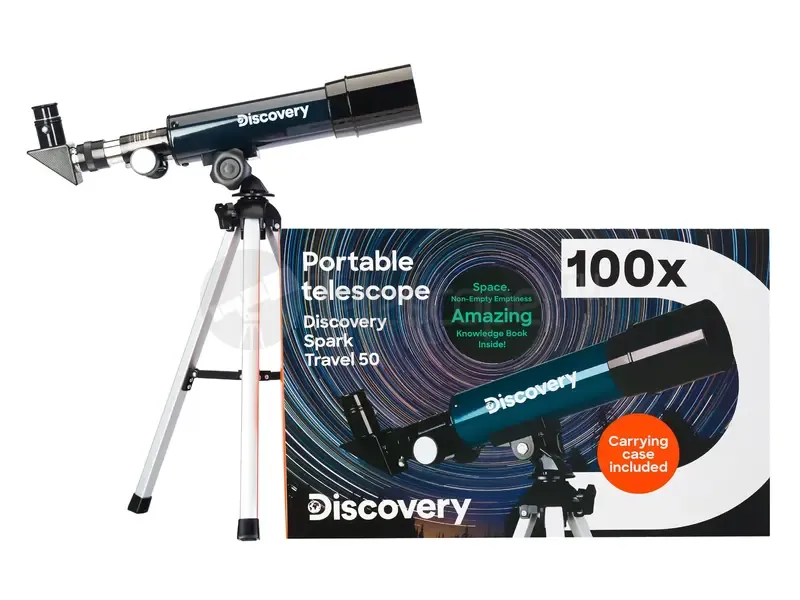 Телескоп Discovery Spark Travel 50 с книгой
