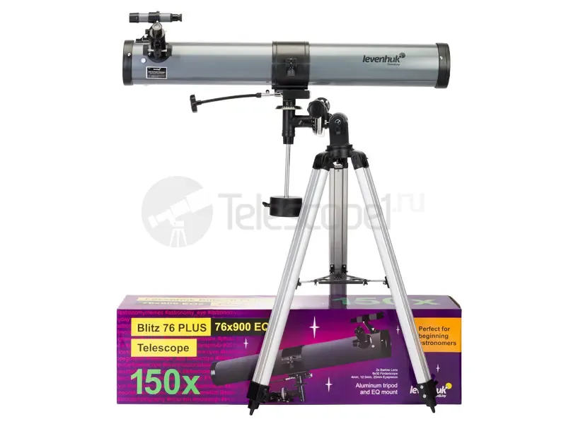 Телескоп Levenhuk Blitz 76 PLUS