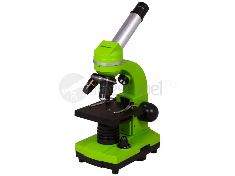 Микроскоп Bresser Junior Biolux SEL 40x-1600x, зеленый