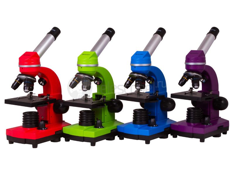 Bresser Junior Biolux SEL 40x-1600x, красный