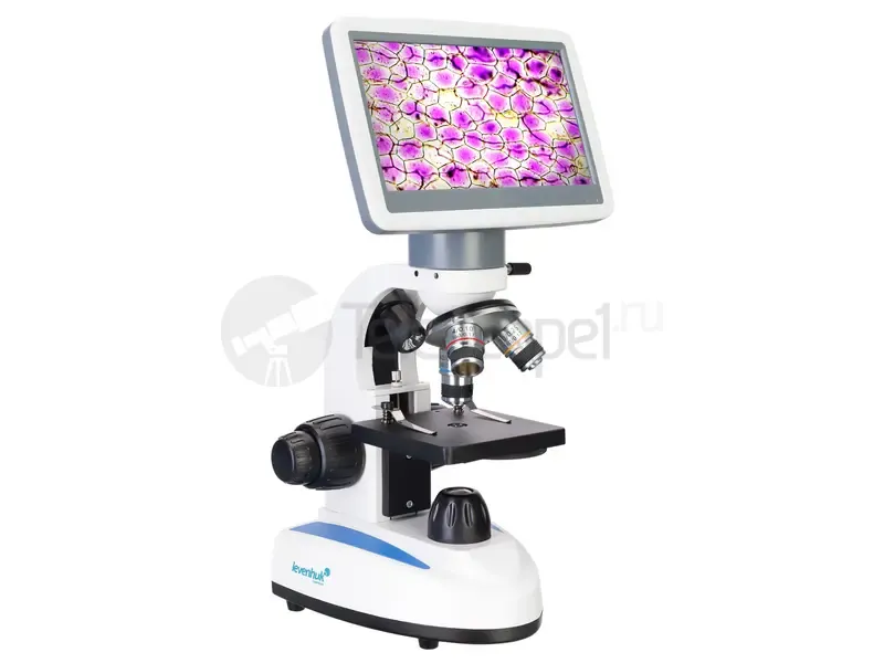 Микроскоп Levenhuk D85L LCD, монокулярный