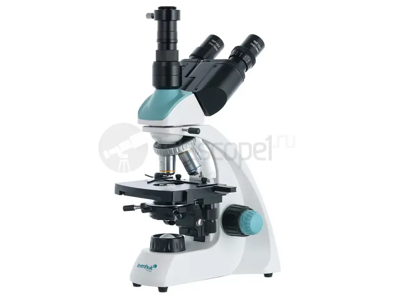 Микроскоп Levenhuk D400T, 3,1 Мпикс, тринокулярный
