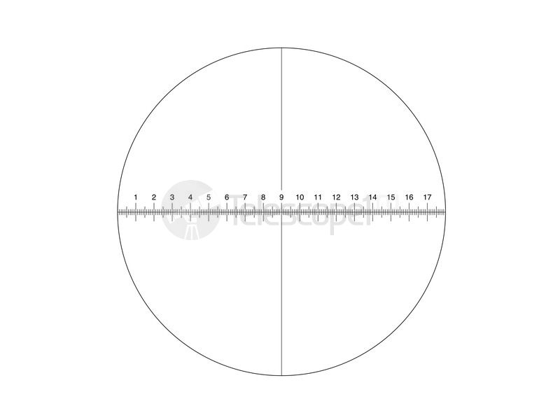 Окуляр 10х/18 со шкалой (М1 М2 inf.)