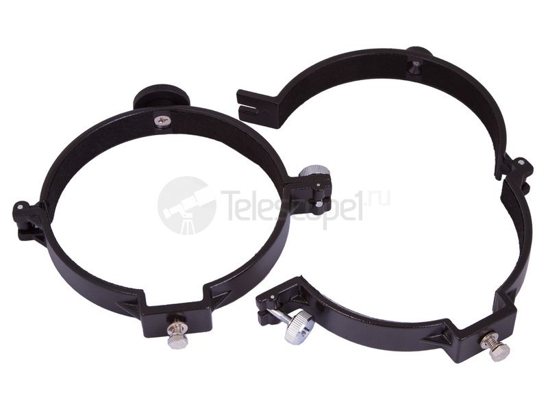 Кольца крепежные Sky-Watcher для рефлекторов 114 мм (внутренний диаметр 140 мм) Кольца крепежные Sky-Watcher для рефлекторов 114 мм (внутренний диаметр 140 мм)