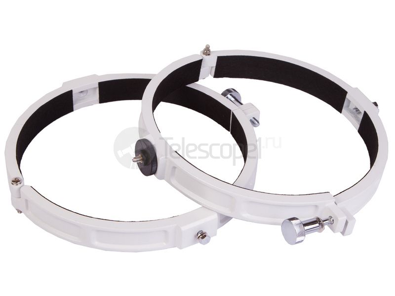 Кольца крепежные Sky-Watcher для рефлекторов 200 мм (внутренний диаметр 235 мм) Кольца крепежные Sky-Watcher для рефлекторов 200 мм (внутренний диаметр 235 мм)