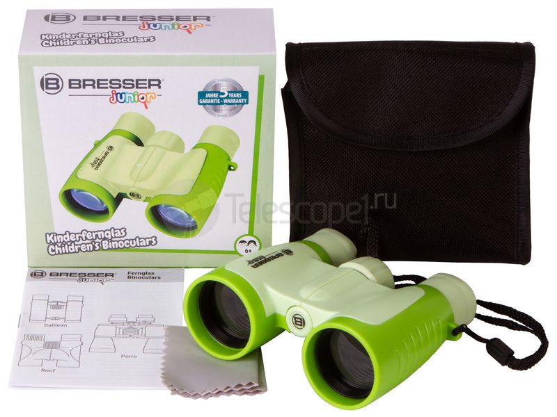 Bresser Junior 3x30, зеленый Bresser Junior 3x30, зеленый