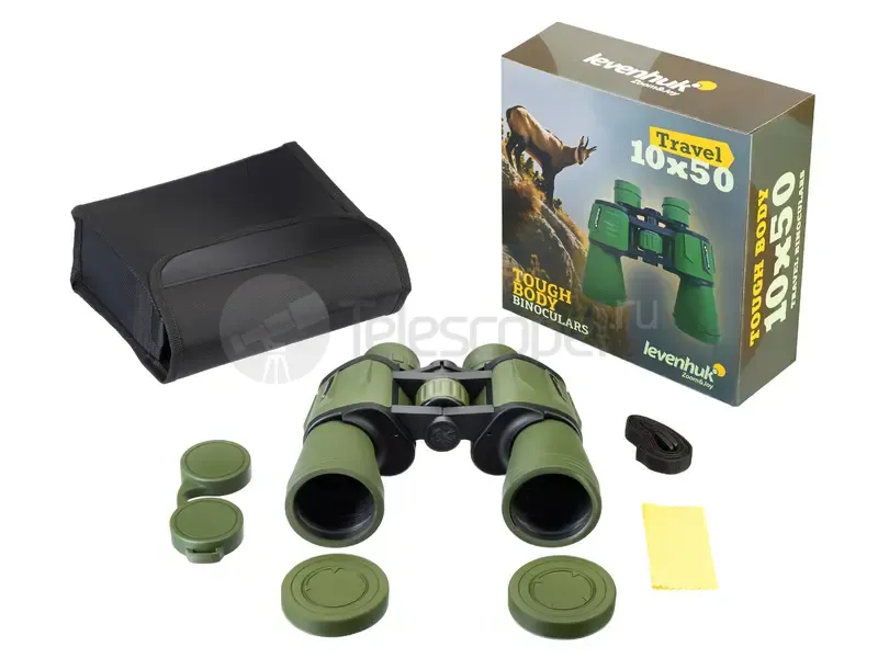 Бинокль Levenhuk Travel 10x50